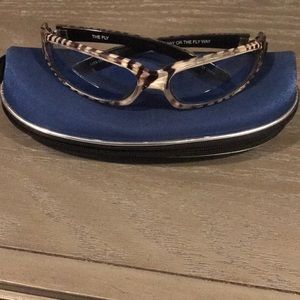 Black Fly Zebra Glasses